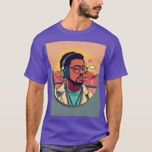 Music Fan Badge T-Shirt Design