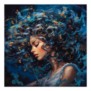 Music Feeds Me Poster