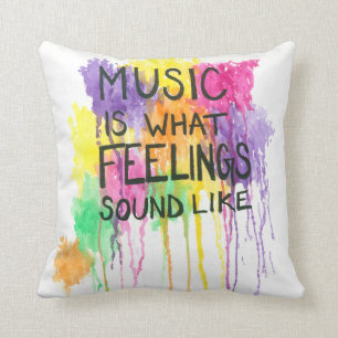 Music & Feelings Cushion