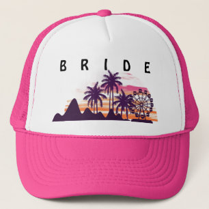 Music Festival Bachelorette Bride Trucker Hat