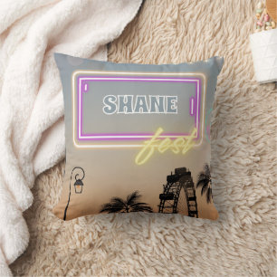 Music Festival Concert Birthday Party Cushion