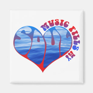 Music Fills My Soul Magnet
