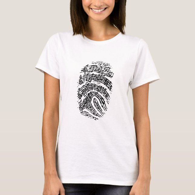 Music Fingerprint T-Shirt (Front)