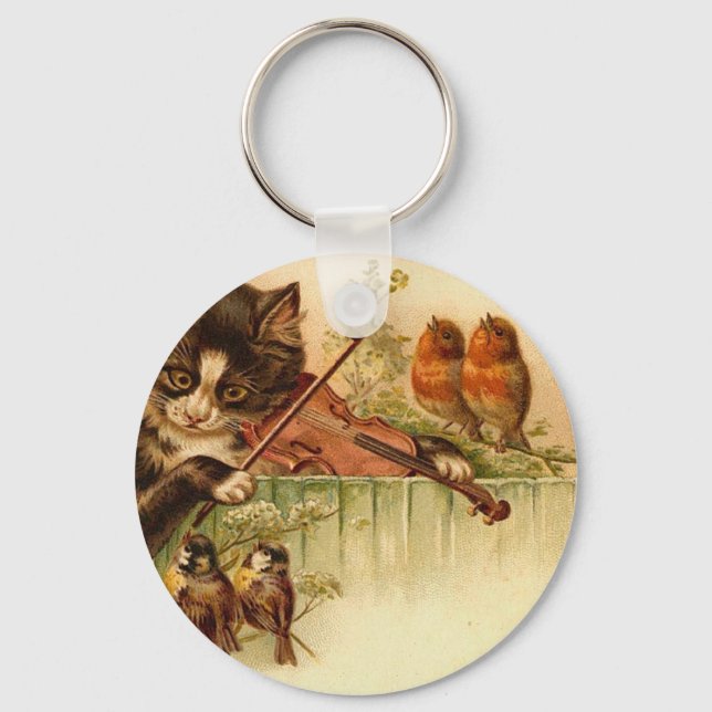 Music For The Birds Key Ring (Front)