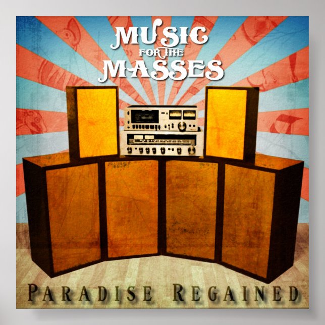 Music for the Masses Album Cover Poster (Front)