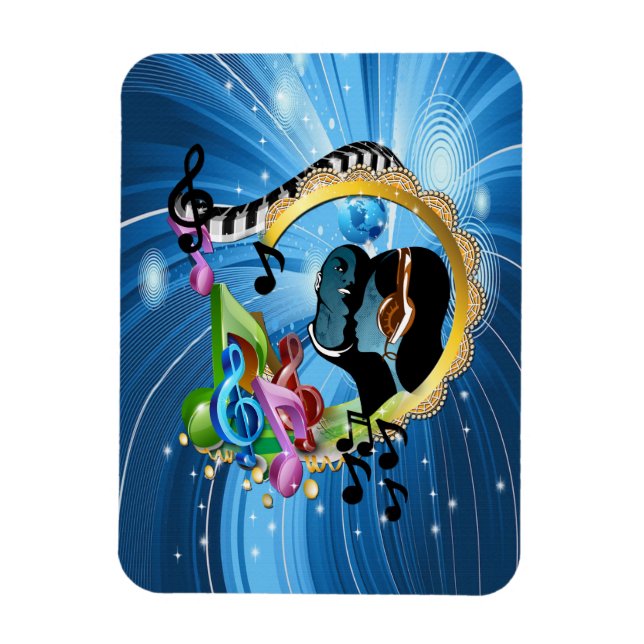 Music for the Soul Magnet (Vertical)