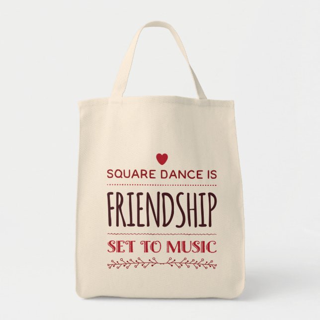 Music Friendship Set Tote Bag (Front)