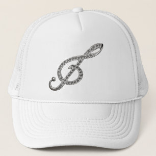 Music G-clef Trucker Hat