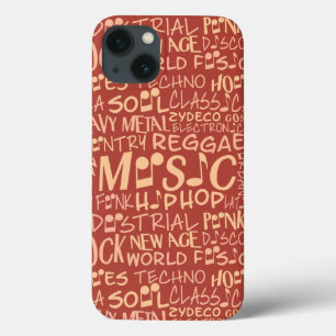 Music Genres Word Collage cases