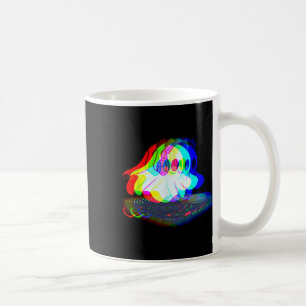 Music Ghost Halloween Techno Rave Halloween Party Coffee Mug