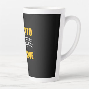 Music Give In To The Grove Latte Mug