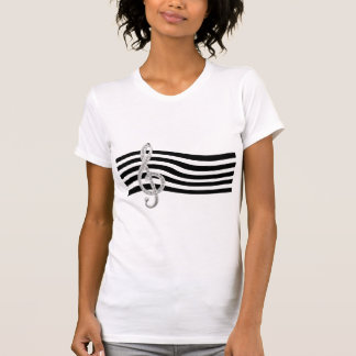 Music Glef with background T-Shirt