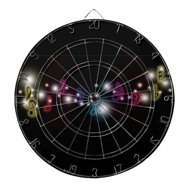 Music Glow Dartboard (Front)