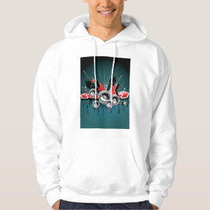 Music Graphic Speakers Audio Hoodie