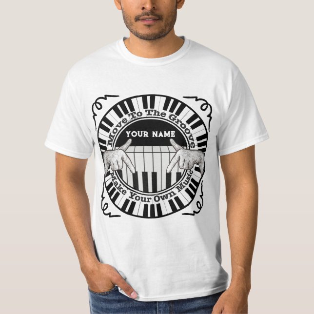 Music Groove  T-Shirt (Front)
