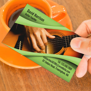 Music Guitar Business Card