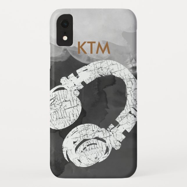 music Headphone Case-Mate iPhone Case (Back)