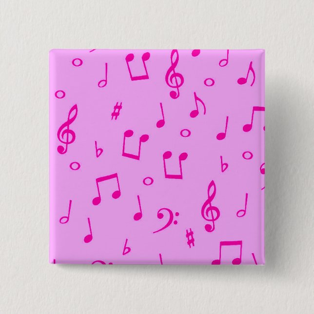 Music Heals_ 15 Cm Square Badge (Front)