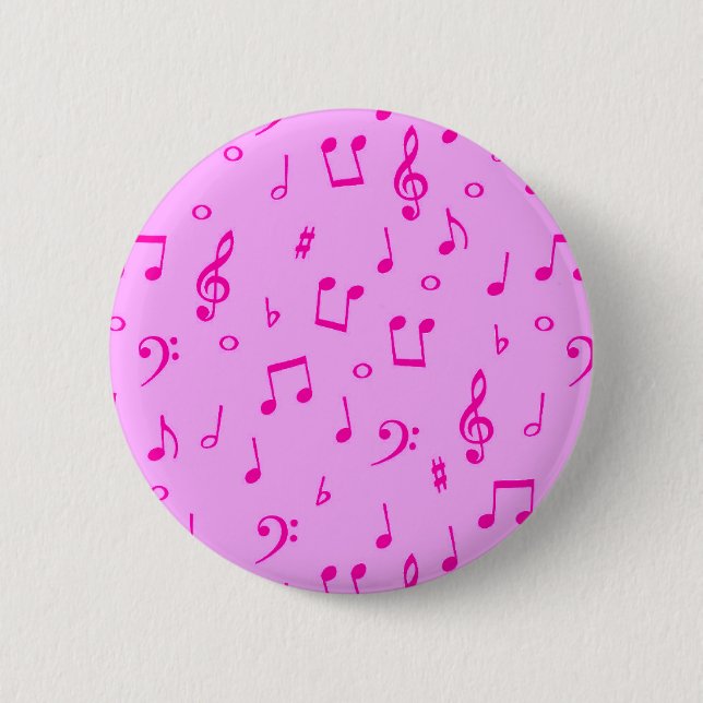 Music Heals_ 6 Cm Round Badge (Front)