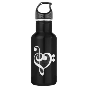 Music Heart - I Love Music 532 Ml Water Bottle