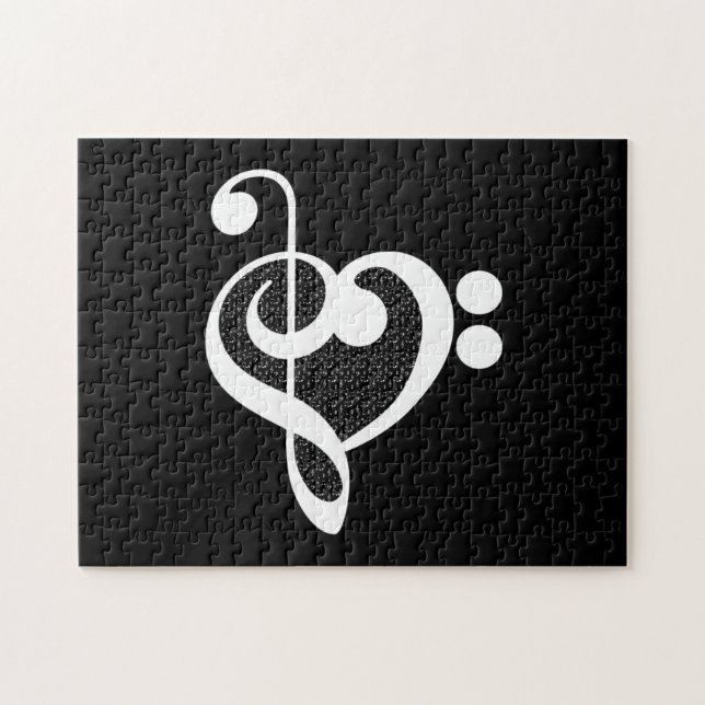Music Heart - I Love Music Jigsaw Puzzle (Horizontal)