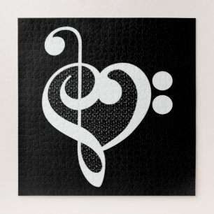 Music Heart - I Love Music Jigsaw Puzzle