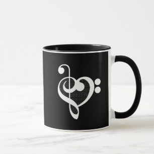 Music Heart - I Love Music Mug