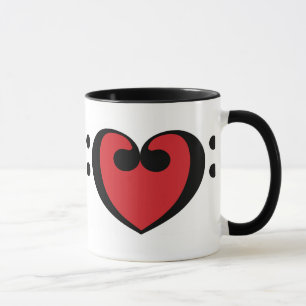 Music Heart Mug