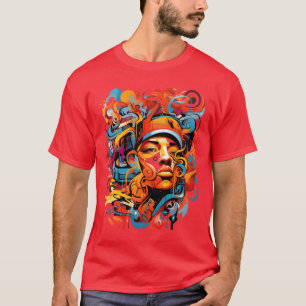 Music hiphop rap rapper sound gift friend T-Shirt