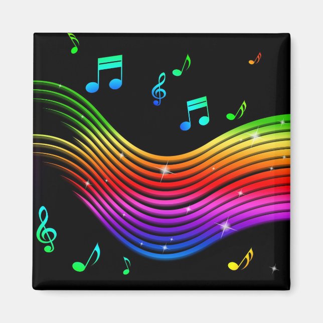 Music Illustration magnet (Front)