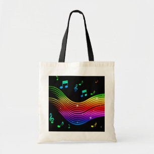 Music Illustration tote bags