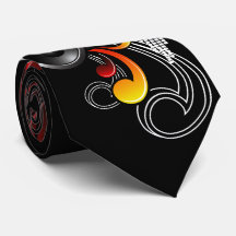 music illustration with speaker and design element