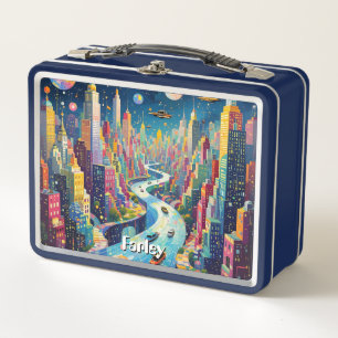 Music in a Future World Metal Lunch Box
