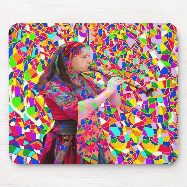 Music in Colour Mouse Pad (Front)