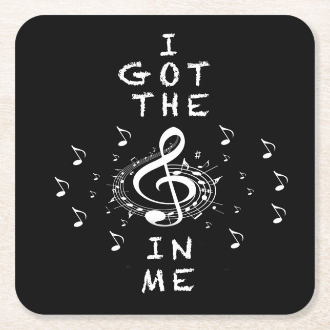 Music In Me Coaster (Front)