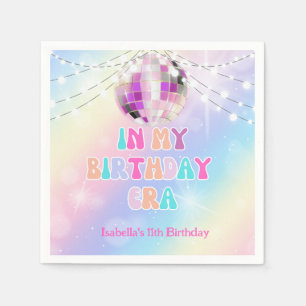 Music In My Birthday Era Birthday Party Napkins