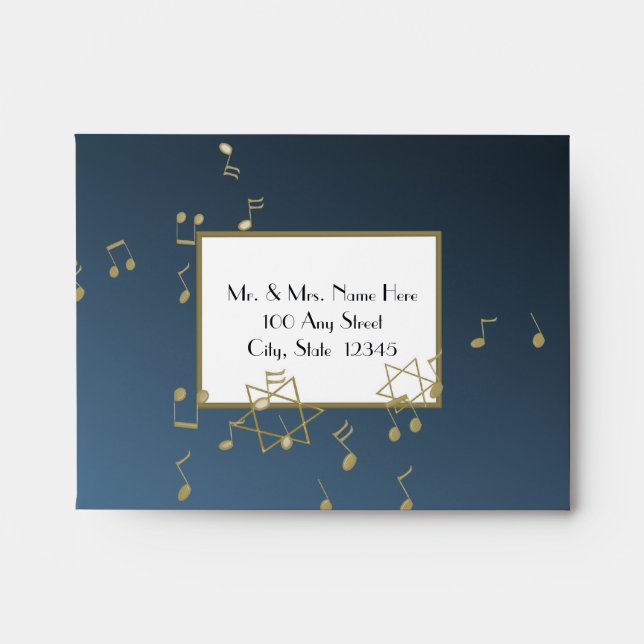 Music in the Air Envelope (Front)