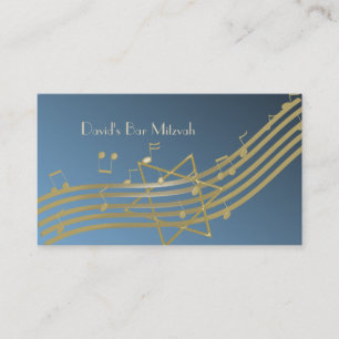 Music in the Air Seating Card