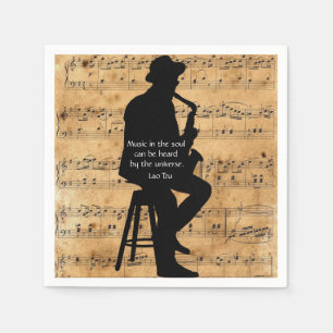 Music in the Soul Paper Napkins