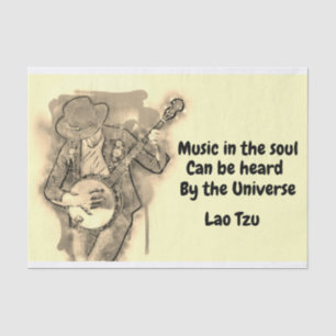 Music in the Soul Tissue Paper