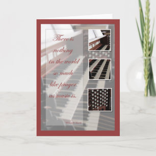 Music Inspiration, Organ Card