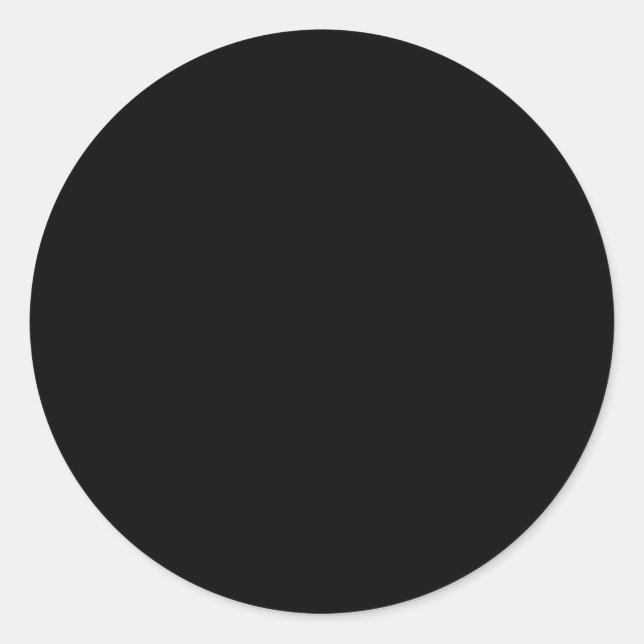 Music-Inspired Art Round Sticker (Front)