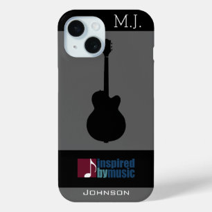 Music-inspired / guitar iPhone 15 case