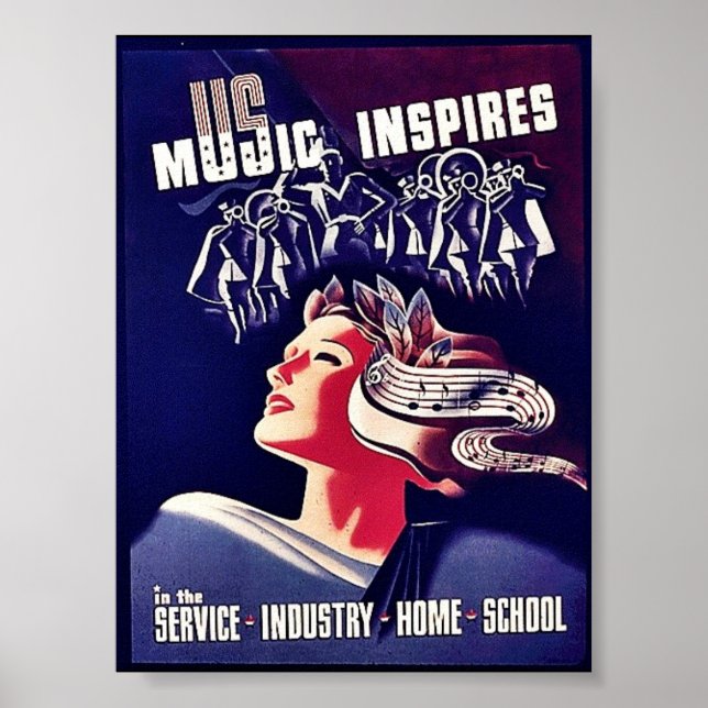 Music Inspires Poster (Front)