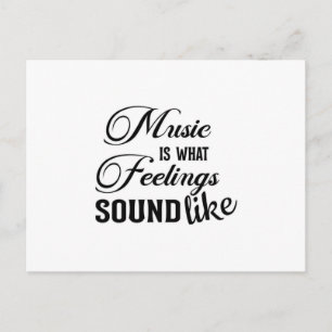 Music Instrument Musical Musician Sound Lover Gift Postcard