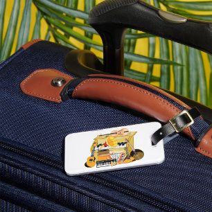 Music Instruments Luggage Tag