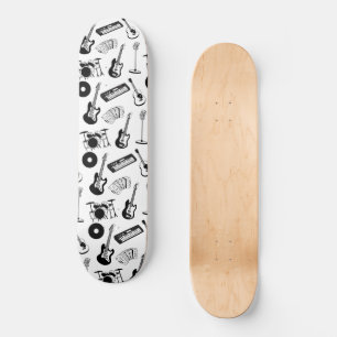 Music instruments skateboard