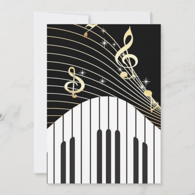 Music Invitation (Front)