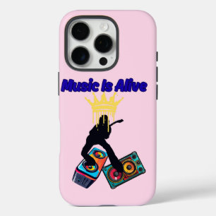 Music Is Alive iPhone 16 Pro Case