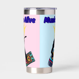 Music Is Alive Insulated Tumbler